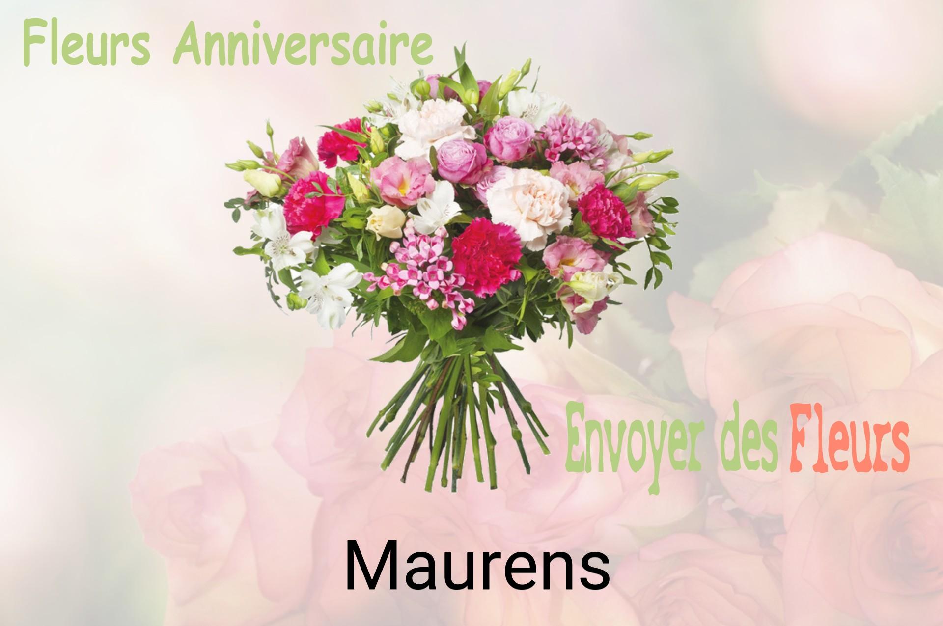Bouquet de fleurs d’anniversaire livré à Maurens